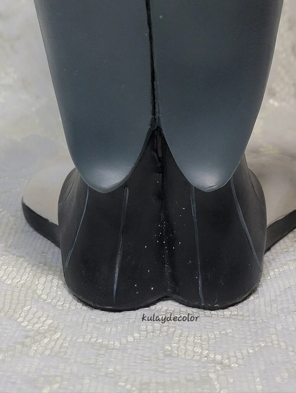 Vintage Resin Butler Figurine Long Nose Fruit Tray Statue 16” Tall Kitchen Decor - Picture 13 of 16